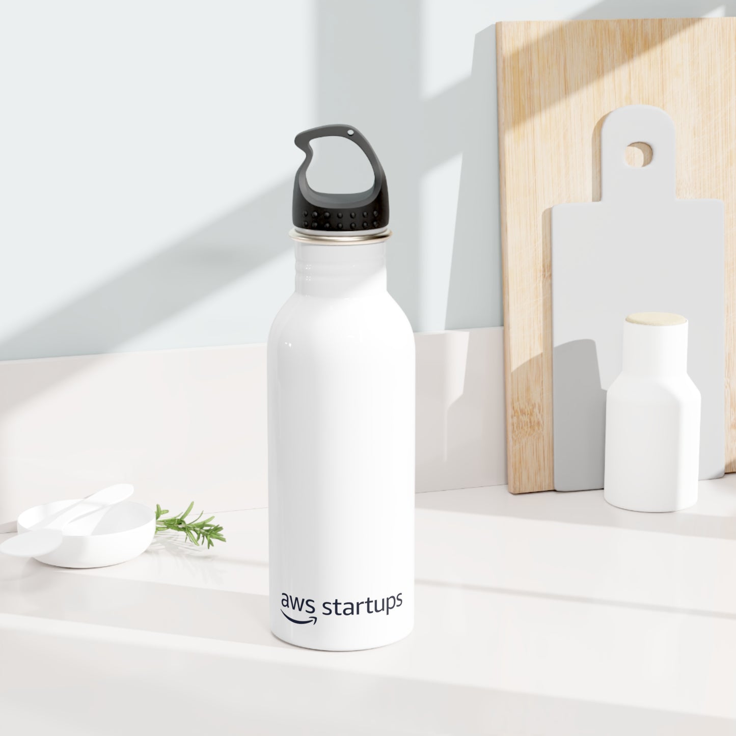 AWS Startups - Stainless Steel Water Bottle