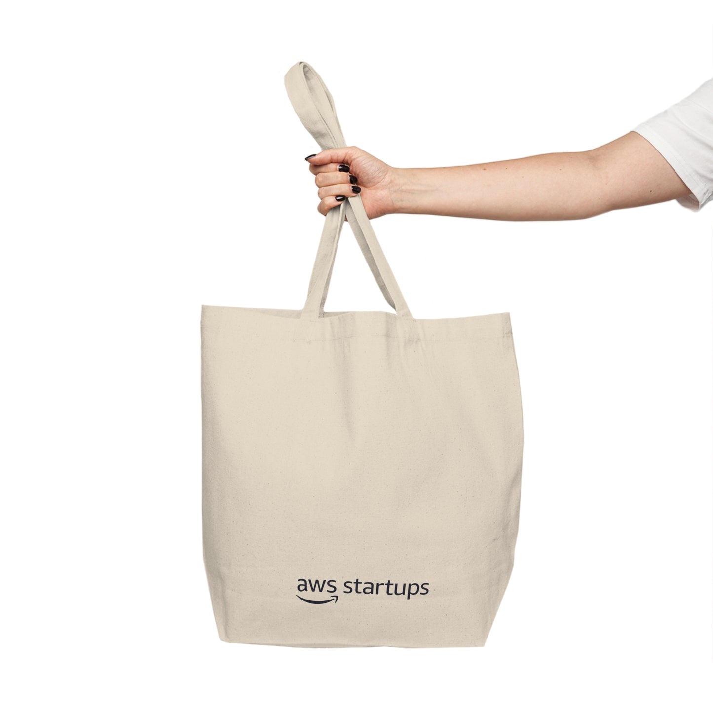 AWS Startups - Canvas Shopping Tote